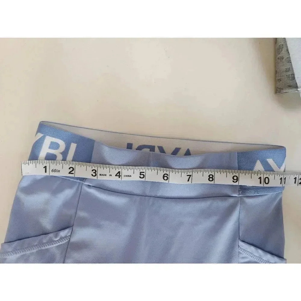 AYBL leggings size XS. Light blue with pockets - Picture 4 of 6